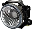 Front, Driver and Passenger Side Halogen Fog Light, With bulb(s), CAPA Certified