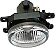 Front, Driver and Passenger Side Halogen Fog Light, With bulb(s), CAPA Certified