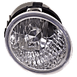 Front, Driver and Passenger Side Fog Lights, With bulb(s), Halogen, For Models With Driver Assist System
