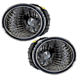Front, Driver and Passenger Side Fog Lights, With bulb(s), Halogen, For Models With Driver Assist System, CAPA CERTIFIED