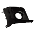 Front, Driver and Passenger Side Fog Light Trims, Textured Black, For Models With Fog Lights