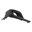 Front, Driver and Passenger Side Fog Light Trims, Textured Black, For Models With Fog Lights