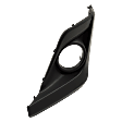 Front, Driver and Passenger Side Fog Light Trims, Textured Black, For Models With Fog Lights