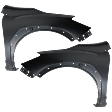Front, Driver and Passenger Side Fenders, CAPA CERTIFIED