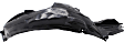 Front, Driver and Passenger Side, Fender Liner
