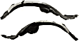 Front, Driver and Passenger Side, Fender Liner
