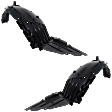 Front, Driver and Passenger Side, Fender Liner
