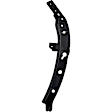 Driver and Passenger Side, Upper Radiator Support Upper Tie Bar, CAPA Certified