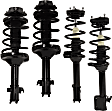 2006-2008 Subaru Forester - Front and Rear, Driver and Passenger Side Fully Loaded Strut
