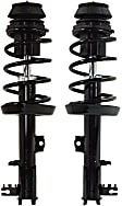 Front, Driver and Passenger Side Fully Loaded Strut, FWD