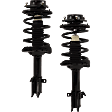 Front, Driver and Passenger Side Fully Loaded Strut, Automatic Transmission