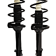 Rear, Driver and Passenger Side Fully Loaded Strut, Sedan
