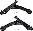 Front, Driver and Passenger Side, Lower Control Arms