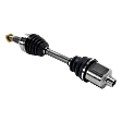 Front, Driver and Passenger Side Axle Assemblies, GAS