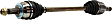 2008 Subaru Outback Premier - Front, Driver and Passenger Side Axle Assembly, Supplied with Standard Neoprene Outboard Boot, New, 3.0L 6Cyl