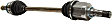 2008 Subaru Outback Premier - Front, Driver and Passenger Side Axle Assembly, Supplied with Standard Neoprene Outboard Boot, New, 3.0L 6Cyl