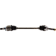Rear, Driver and Passenger Side Axle Assembly - Set of 2