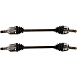 2014 Subaru XV Crosstrek - Front, Driver and Passenger Side Axle Assembly, Built Before 1/11/1 Production Date, New, 2.0L 4Cyl