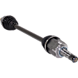 2006 Subaru B9 Tribeca - Front, Driver and Passenger Side Axle Assembly, With Standard Neoprene Outboard Boot, New, 3.0L 6Cyl