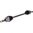 2006 Subaru B9 Tribeca - Front, Driver and Passenger Side Axle Assembly, With Standard Neoprene Outboard Boot, New, 3.0L 6Cyl