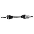 2009 Scion xB - Front, Driver and Passenger Side Axle Assembly, New, 2.4L 4Cyl
