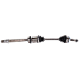2009 Scion xB - Front, Driver and Passenger Side Axle Assembly, New, 2.4L 4Cyl