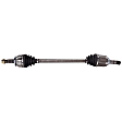 2012 Subaru Outback - Front, Driver and Passenger Side Axle Assembly, Supplied with Standard Neoprene Outboard Boot, New, 2.5L 4Cyl