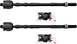 Front, Driver and Passenger Side, Inner Tie Rod Ends