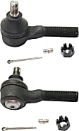 Front, Driver and Passenger Side, Outer Tie Rod Ends