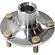 Front and Rear, Driver and Passenger Side Wheel Hub, 5 Lugs, Front - Without Bearing; Rear - With Bearing, With Sensor, AWD, 2.0L, 4Cyl