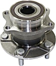 Rear, Driver and Passenger Side Wheel Hub, 5 Lugs, With Bearing, 2.5L, 4Cyl
