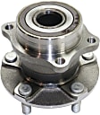 Rear, Driver and Passenger Side Wheel Hub, 5 Lugs, With Bearing, 2.5L, 4Cyl