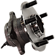 Rear, Driver and Passenger Side Wheel Hub, 5 Lugs, With Bearing, With Sensor, AWD, 2.0L, 4Cyl