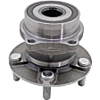Rear, Driver and Passenger Side Wheel Hub, 5 Lugs, With Bearing
