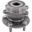 Rear, Driver and Passenger Side Wheel Hub, 5 Lugs, With Bearing