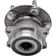 Rear, Driver and Passenger Side Wheel Hub, 5 Lugs, With Bearing