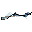 Rear, Driver and Passenger Side ABS Speed Sensors, Includes ABS Wheel Speed Sensor Wire Harness