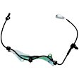 Rear, Driver and Passenger Side ABS Speed Sensors, Includes ABS Wheel Speed Sensor Wire Harness