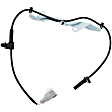 Rear, Driver and Passenger Side ABS Speed Sensors, Includes ABS Wheel Speed Sensor Wire Harness