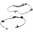 Rear, Driver and Passenger Side ABS Speed Sensor Set of 2