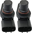 Camshaft Position Sensor, 3-Prong Blade Male Terminal; 1 Female Connector, Set of 2