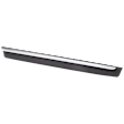 Front, Driver and Passenger Side, Lower Door Molding and Beltlines, Textured, For Models with Chrome Trim