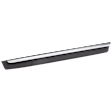 Front, Driver and Passenger Side, Lower Door Molding and Beltlines, Textured, For Models with Chrome Trim
