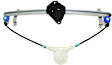 Front, Driver and Passenger Side Power Window Regulator, Without Motor