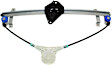 Front, Driver and Passenger Side Power Window Regulator, Without Motor