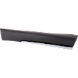 Rear, Driver and Passenger Side, Lower Door Molding and Beltlines, Textured, For Models with Chrome Trim