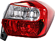 Driver and Passenger Side Halogen Tail Light, Without bulb(s), OE Replacement, CAPA Certified