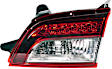 Driver and Passenger Side, Inner Halogen Tail Light, Without bulb(s), OE Replacement, CAPA Certified