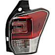 Driver and Passenger Side Halogen/LED Combo Tail Light, Without bulb(s), OE Replacement