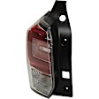 Driver and Passenger Side Halogen/LED Combo Tail Light, Without bulb(s), OE Replacement